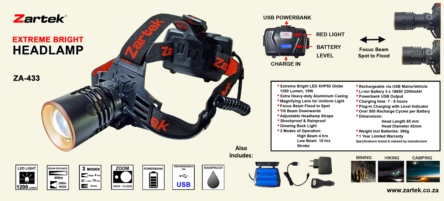 Zartek South Africa ZA433